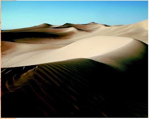 Sahara Desert in Algeria.